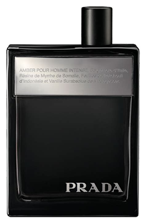 eau de parfum spray prada amber pour homme intense|Prada amber pour homme fragrantica.